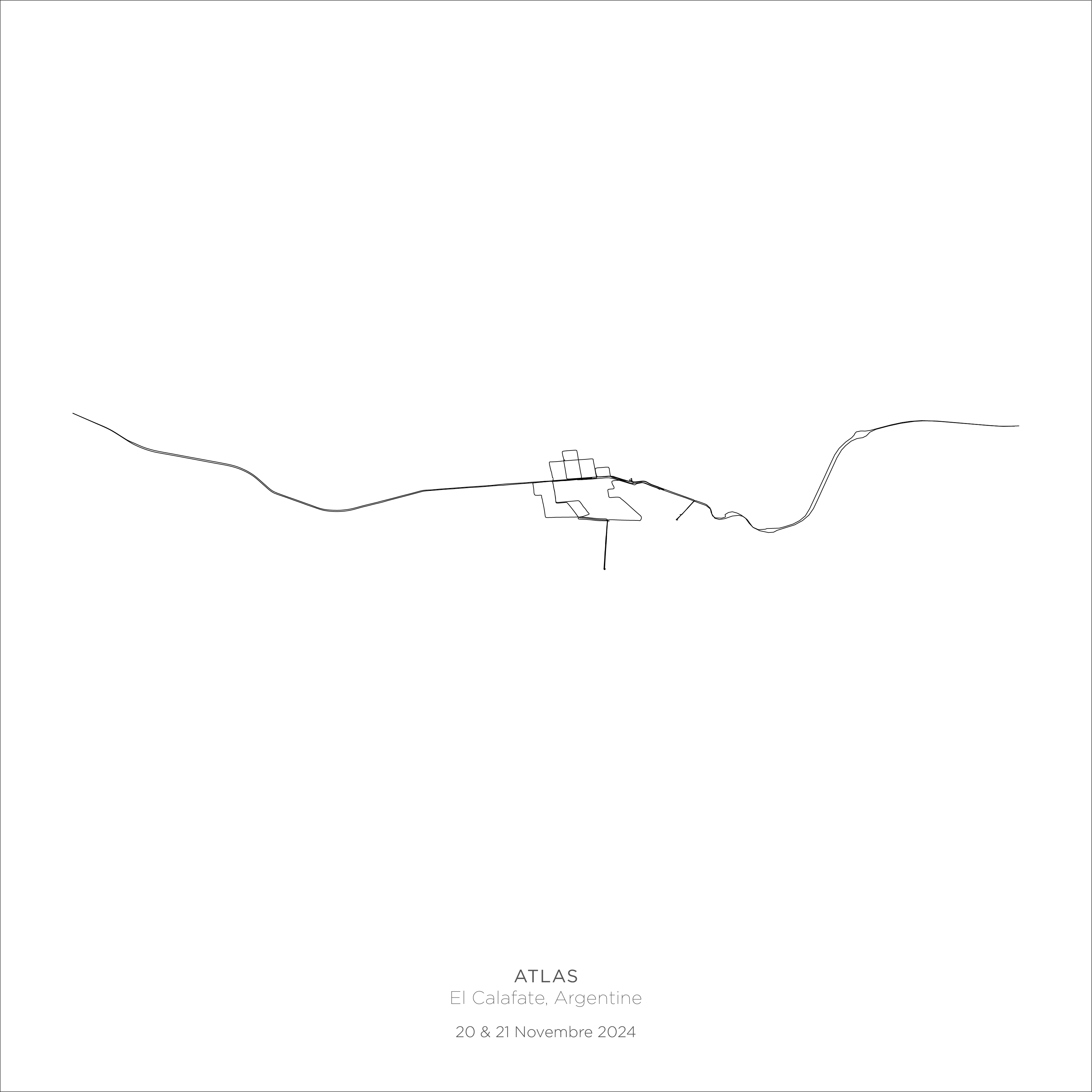 Hodographie Atlas-El Calafate 2024